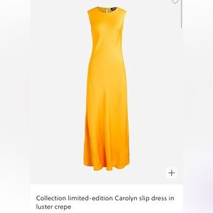 J. Crew Collection limited-edition Carolyn slip dress in luster crepe